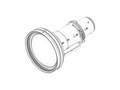 Barco GC LENS 0.65-0.75 1, R9802188                      , 41954625, Projector Accessories
