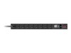 APC Switched Rack Power Distribution Unit 1U 5-15P Input 12ft Cord (8) 5-15R Outlets, AP7900B, 33525401, Power Distribution Units