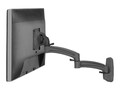 Chief Manufacturing Kontour K2W Wall Mount Swing Arm, Single Monitor, K2W120B, 17710391, Stands & Mounts - Desktop Monitors