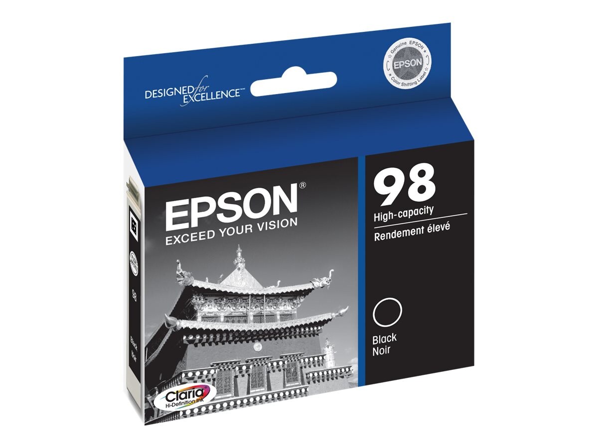 Epson 98 shop black ink