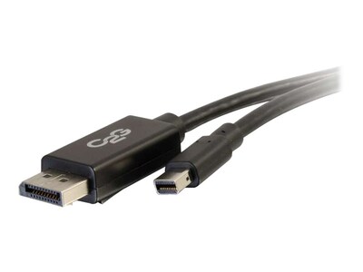C2G Mini DisplayPort to DisplayPort M M Adapter Cable, Black, 6ft, 54301, 17980674, Cables C2G Mini DisplayPort to DisplayPort M M Adapter Cable, Black, 6ft, 54301, 17980674, Cables
