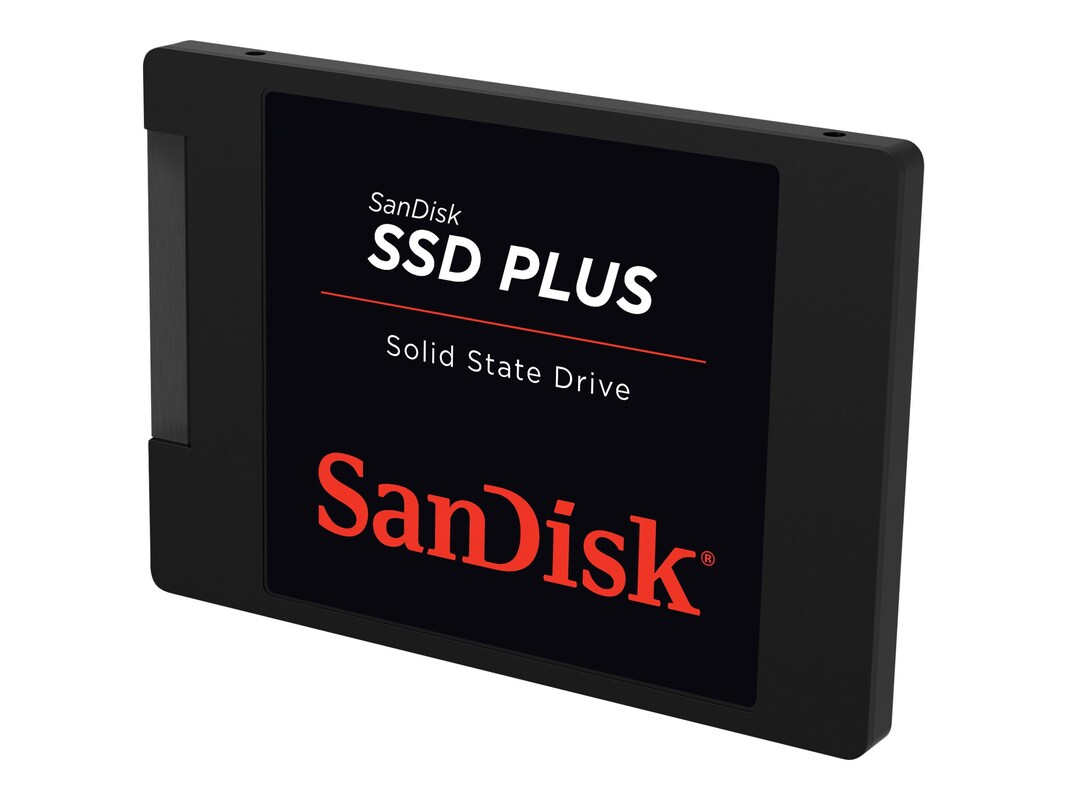 blod Skubbe behagelig SanDisk 1TB SSD Plus SATA 6Gb s 2.5" Internal Solid State Drive  (SDSSDA-1T00-G26)