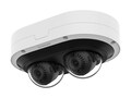 Hanwha 4MP X 2 IR OUTDOOR DOME CAMERA, PNM-7082RVD                   , 41939727, Cameras - Security