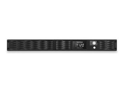 CyberPower Smart App Sinewave 750VA 600W 120V Line-Int 1U R T UPS (7) Outlets (PR750LCDRT1U), PR750LCDRT1U, 17026039, Battery Backup/UPS