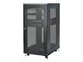 StarTech.com 24U 194 Post 2-30 Deep Locking Vented Server Rack Cabinet Enclosure with Casters, Shelf, RK2433BKM, 34213039, Racks & Cabinets