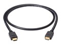 Black Box Premium High-Speed HDMI M M Cable with Ethernet, 1m, VCB-HDMI-001M, 17947436, Cables