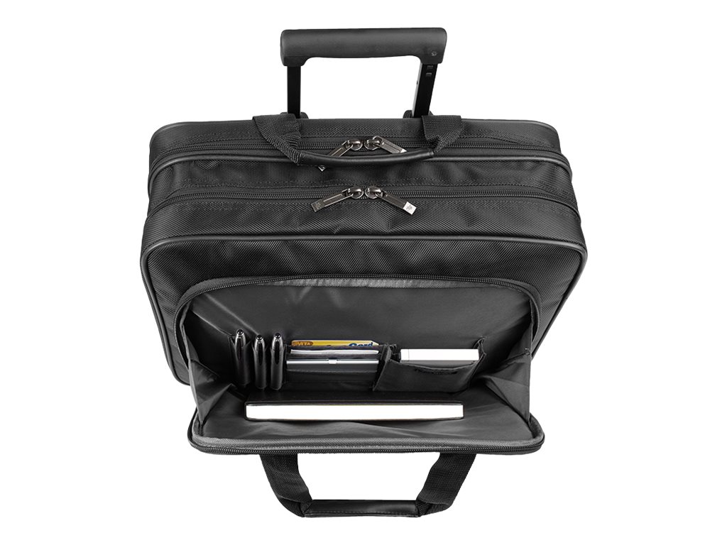  Solo Carnegie Rolling Laptop Bag, Black : Electronics