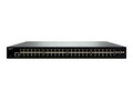Black Box 48+4-PORT GIGABIT SWITCH, LGB5052A-R3, 41501291, KVM Switches