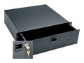 Middle Atlantic Govt. 3U Drawer Keylock Black-Anodized, D3LK, 33394860, Rack Mount Accessories