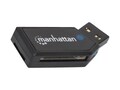 Manhattan Mini USB 2.0 Multi-Card Reader Writer, 101677, 17091965, PC Card/Flash Memory Readers