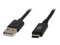 Comprehensive USB 3.0 Type C (USB-C) to USB Type A M M Cable, Black, 6ft, USB3-CA-6ST, 30904035, Cables