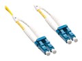 Axiom LC-LC 9 125 OS2 Singlemode Duplex Fiber Cable, 5m, TAA, AXG92704, 41075771, Cables