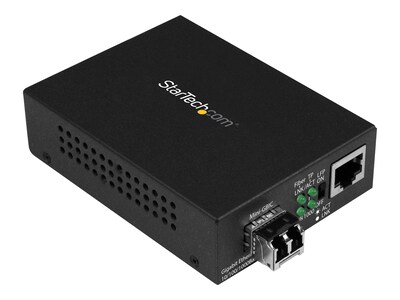 StarTech.com GbE MM LC-550m Fiber Media Converter, MCM1110MMLC, 27569117, Network Transceivers