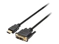 Kensington HDMI (M) to DVI-D (M) Passive Bi-Directional Cable, 6ft, K33022WW, 37362005, Cables