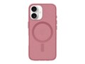 OtterBox Symmetry Series Clear MagSafe Case for iPhone 16 - Foxberry (Pink), 77-96383                      , 41838863, Carrying Cases - Phones/PDAs