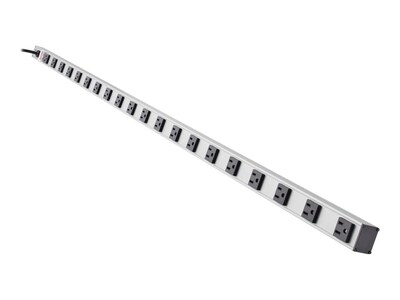 Tripp Lite Multiple Outlet Strip, 15-Amp (20) Outlet, 15ft Cord, Silver, PS6020, 124928, Power Strips Tripp Lite Multiple Outlet Strip, 15-Amp (20) Outlet, 15ft Cord, Silver, PS6020, 124928, Power Strips