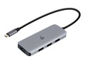 IOGEAR IOGEAR USB-C NANO DOCK PRO, 8K, GUD3C8K2P, 41533796, Docking Stations & Port Replicators