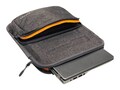 Shaun Jackson 11 Laptop Case w Pocket, CAPPL011GRY, 37664804, Carrying Cases - Other