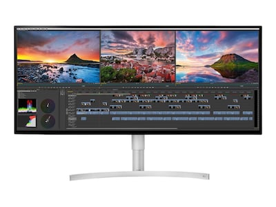 LG Open Box 34 5K Ultra HD LED-LCD Ultrawide Display, 34BK95U-W, 41642389, Monitors