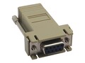 Tripp Lite Straight Through Adapter RJ-45 DB9 (F) for Console Servers, B090-A9F, 9996490, Adapters & Port Converters