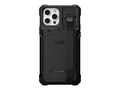 Urban Armor UAG Workflow Battery Case for iPhone 12 12 Pro in Black- Hot-swappable battery and Handstrap, 114012BW4040, 41493460, Battery Backup Accessories