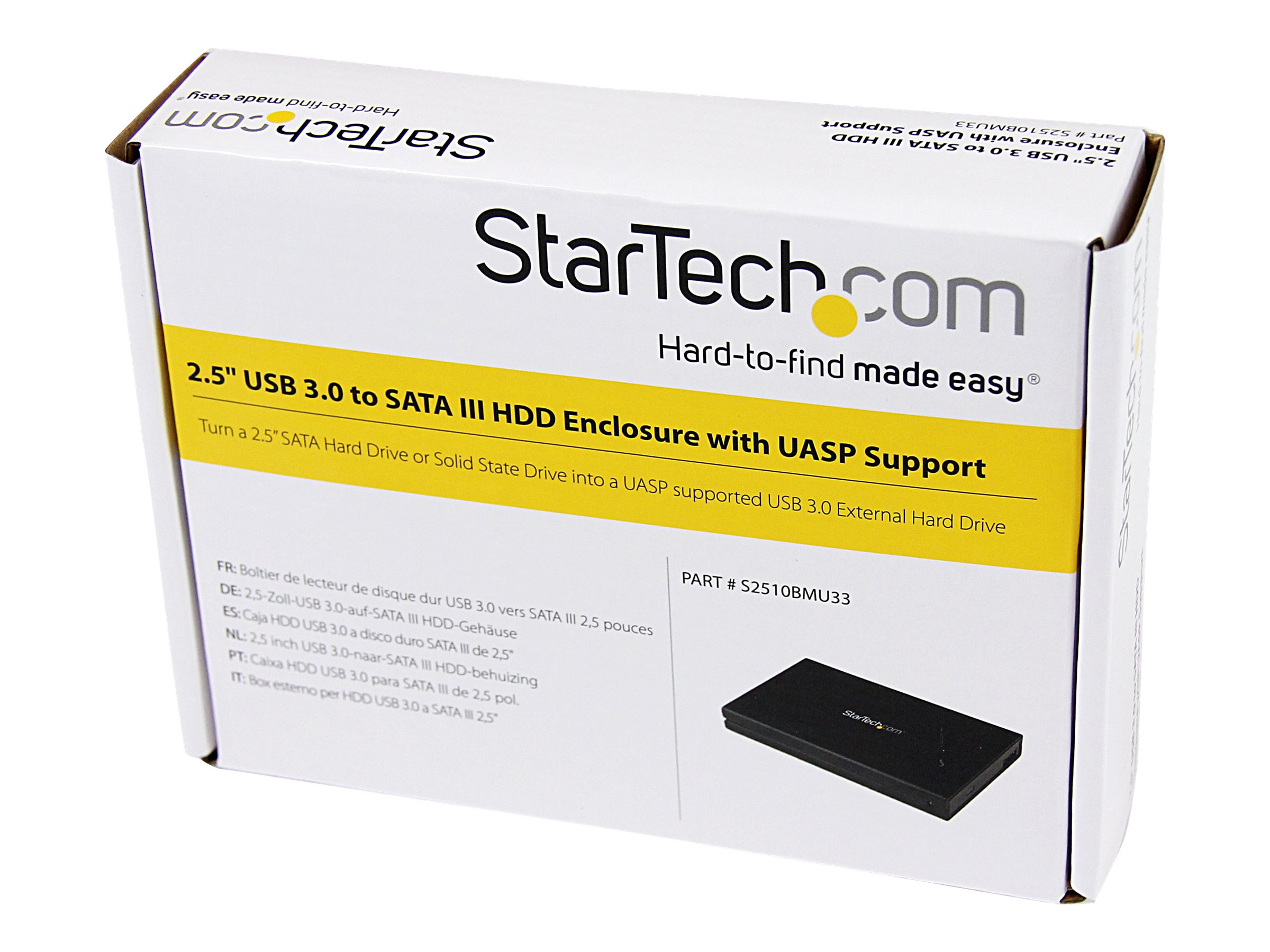 StarTech.com USB 3.0 SATA 6Gb s State Drive (S2510BMU33)