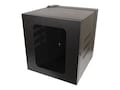 Hubbell Cabinet, QuadCab, WallMnt, 2'H x 24D, Win, BK, HQC2424 , 42158707, Racks & Cabinets Hubbell Cabinet, QuadCab, WallMnt, 2'H x 24D, Win, BK, HQC2424 , 42158707, Racks & Cabinets