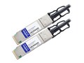 AddOn Arista Networks Compatible 100GBase-CU QSFP28 Passive Twinax Direct Attach Cable, 3m, CAB-Q-Q-100G-3M-AO, 41058051, Cables