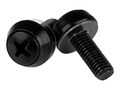 StarTech.com Screws M6 x 12mm, Black (100-pack) , CABSCRWSM62B, 30968240, Tools & Hardware StarTech.com Screws M6 x 12mm, Black (100-pack) , CABSCRWSM62B, 30968240, Tools & Hardware