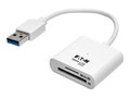 Tripp Lite USB 3.0 SuperSpeed SD microSD Memory Card Media Reader w  Built-In Cable, 6in., U352-06N-SD, 34011269, PC Card/Flash Memory Readers