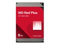 Western Digital 6TB WD Red Plus SATA 6Gb s 3.5 Internal NAS Hard Drive - 256MB Cache , WD60EFPX, 41541216, Hard Drives - Internal