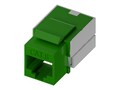 UNC Cat.6 RJ-45 Keystone Jack Is 8-Position 8-Conductor (8P8C) and DESIGNE , KEYC6-GRN, 37651878, Premise Wiring Equipment