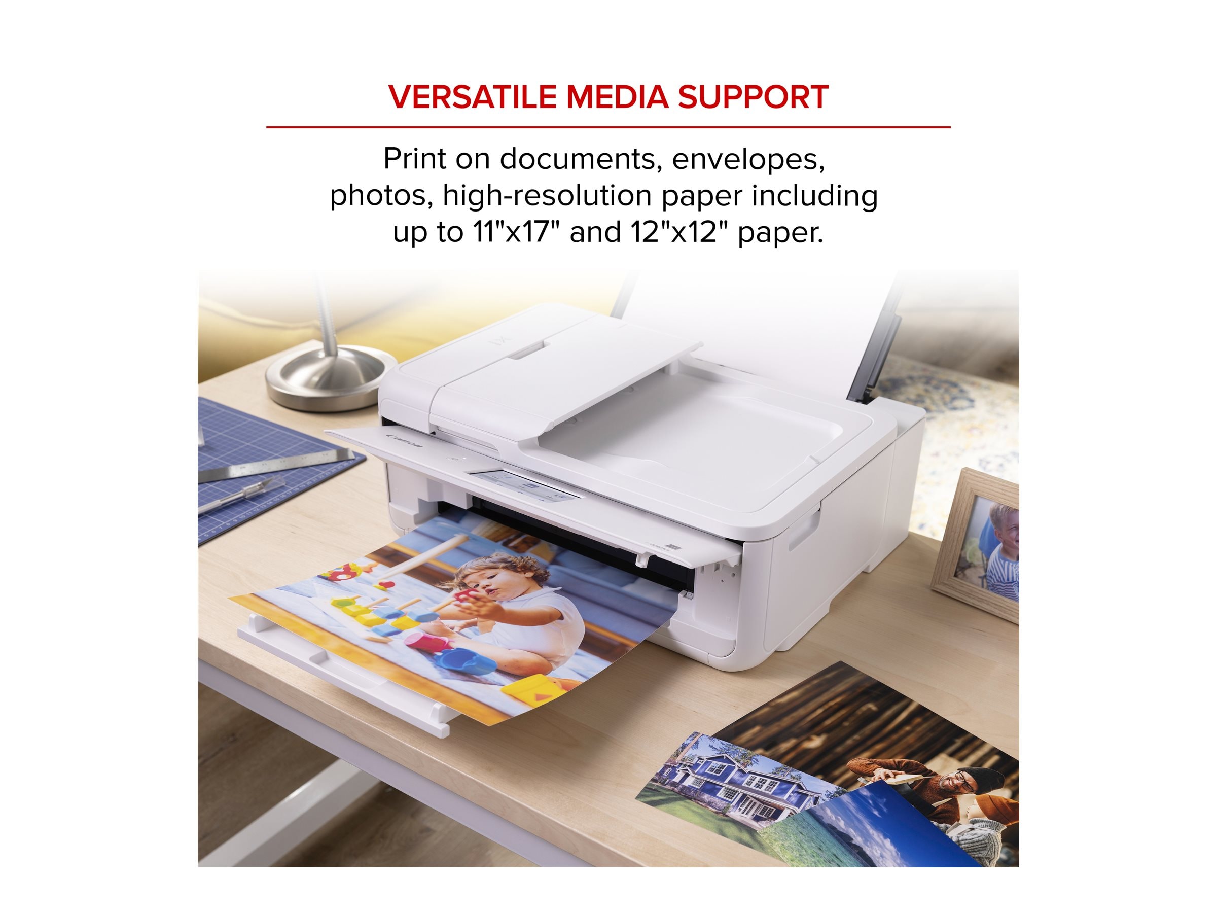 Canon PIXMA TS9521Ca Wireless Home All-in-One Inkjet Printer
