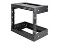 StarTech.com 2-Post 8U 19 Open Frame Heavy-Duty Wall Mount Network Server AV Data Rack, RK812WALLOA, 12651951, Racks & Cabinets