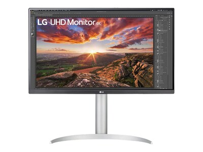 LG 27 BP85UN-W 4K Ultra HD LED-LCD Monitor, 27BP85UN-W, 41421227, Monitors