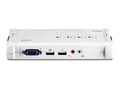 TRENDnet 4-Port USB KVM Switch Kit with Audio, (4) USB KVM Cables, (4) Audio Cables, TK-409K, 8537945, KVM Switches
