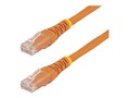 StarTech.com CAT6 Gigabit Wire 100W PoE 650MHz Molded Ethernet Patch Cable, Orange, 25ft, C6PATCH25OR, 15402475, Cables StarTech.com CAT6 Gigabit Wire 100W PoE 650MHz Molded Ethernet Patch Cable, Orange, 25ft, C6PATCH25OR, 15402475, Cables