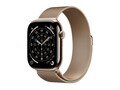 Apple Watch Series 11, GPS + Cellular, 46mm, Gold Titanium Case with Gold Milanese Loop - M L, MFD84LW/A , 42039493, Wearable Technology - Apple Watch Series 6-7 Apple Watch Series 11, GPS + Cellular, 46mm, Gold Titanium Case with Gold Milanese Loop - M L, MFD84LW/A , 42039493, Wearable Technology - Apple Watch Series 6-7