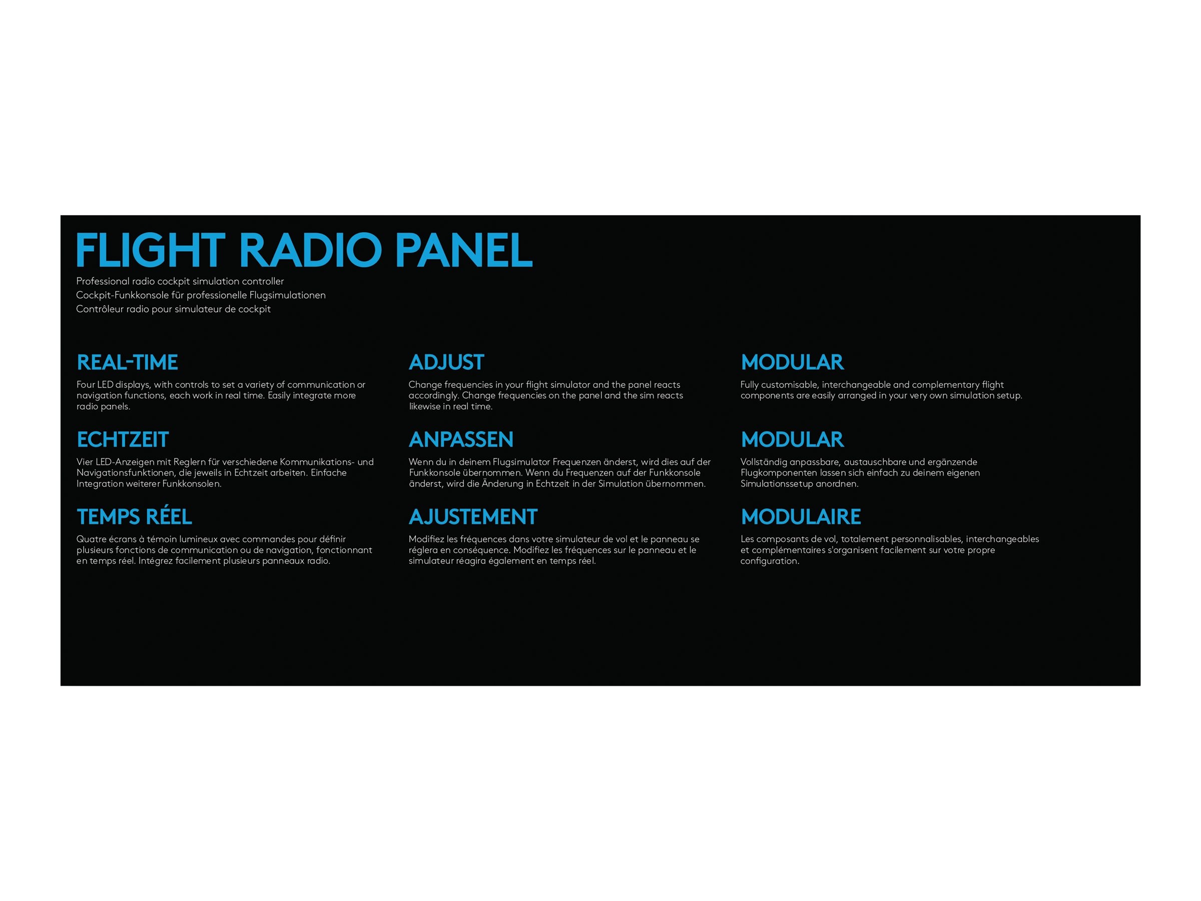 Buy Logitech Flight Radio Panel at Connection Public Sector Solutions