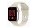 Apple Watch SE 3, GPS + Cellular, 40mm, Starlight Aluminum Case with Sand Sport Band, S M, MJLC4LW/A, 42195729, Wearable Technology - Apple Watch Series 6-7