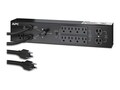 APC Service Bypass PDU, 2200VA, 120V, 20A, NEMA 5-20P Input, 8ft Cord, (8) NEMA 5-15R, (2) NEMA 5-20R, SBP2200RM, 13023527, Battery Backup Accessories