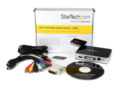 StarTech.com HDMI DVI VGA Component HD USB 3.0 Video Capture