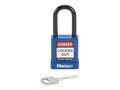 Panduit BLUE PLASTIC BODY PADLOCK, PSL-8BU                       , 42049895, Locks & Security Hardware