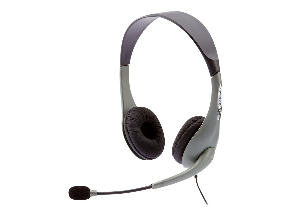 cyber acoustics headphones with mic