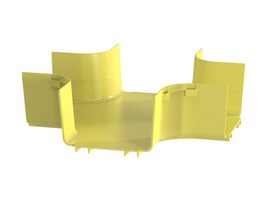 Panduit FRFWC6X4LYL Main Image from Right-angle