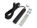 Ergotron POWERSTRIP (6) Outlets 15A with NF Bracket, 97-711, 15206757, Power Strips