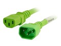 C2G 5ft C14 to C13 18 3 SJT Green , 17501, 41066997, Power Cords