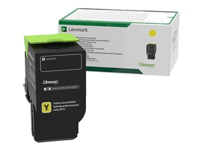 Lexmark Yellow Ultra High Yield Return Program Toner Cartridge for CS521dn, CS622de, CX622ade & CX625 Series, 78C1UY0, 35795659, Toner and Imaging Components - OEM