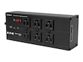 Tripp Lite 3840J Isobar (6) Outlet Surge Protector w 2 USB Ports, Right-Angle Plug, Metal Housing, 10 ft. Cord, IBAR6ULTRAUSBB, 36234183, Surge Suppressors Tripp Lite 3840J Isobar (6) Outlet Surge Protector w 2 USB Ports, Right-Angle Plug, Metal Housing, 10 ft. Cord, IBAR6ULTRAUSBB, 36234183, Surge Suppressors
