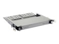 Corning EDGE Housing 1 rack unit, gray, holds up to 12 EDGE modules or panels, EDGE-01U-SP                   , 41983062, Rack Mount Accessories